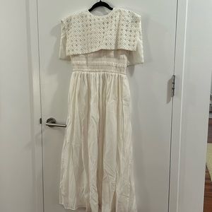 Pretty white dress!